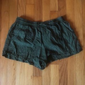 boho loose shorts